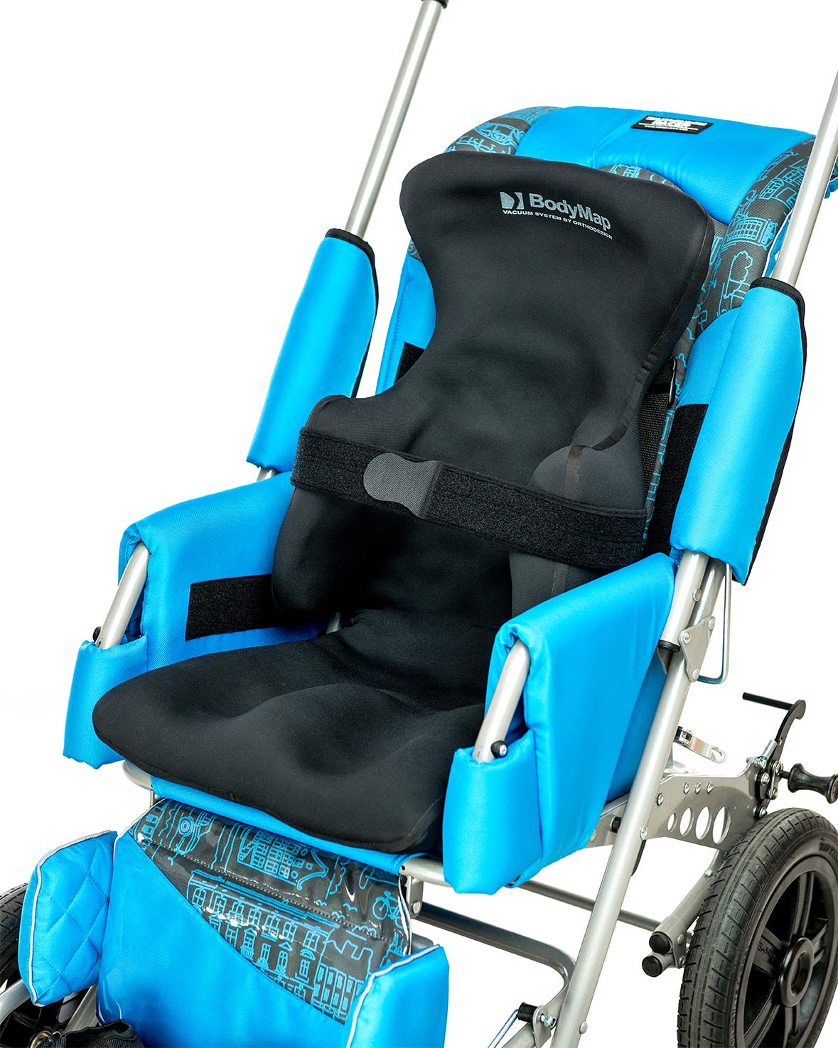 Вакуумное кресло с боковинами и подголовником Bodymap AC фото 2
