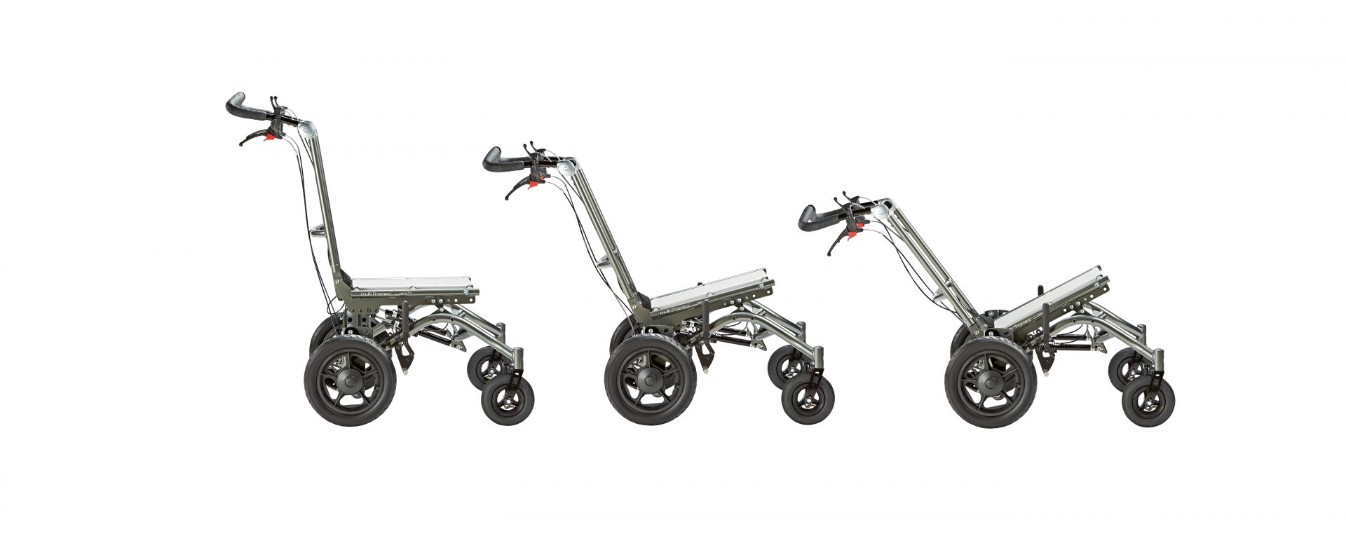 Кресло-коляска прогулочная X Panda Икс Панда рама Multi frame с маленькими задними колесами  фото 3