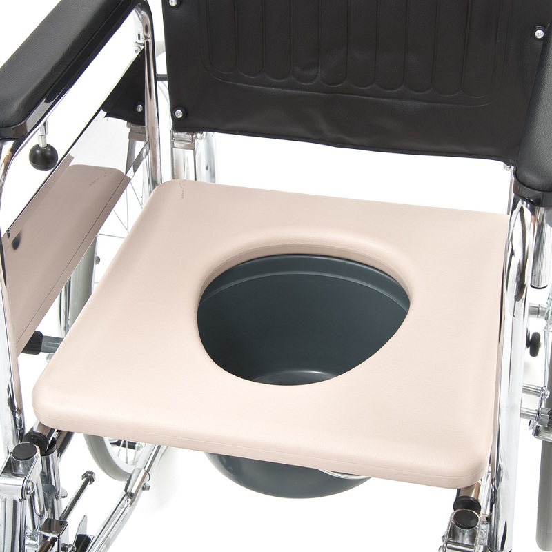 Кресло-коляска (инвалидное)  с санитарным оснащением "Армед"  FS619 GC фото 13