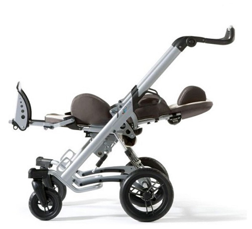 Кресло-коляска для детей с ДЦП "Кимба" на прогулочном шасси  фото 3