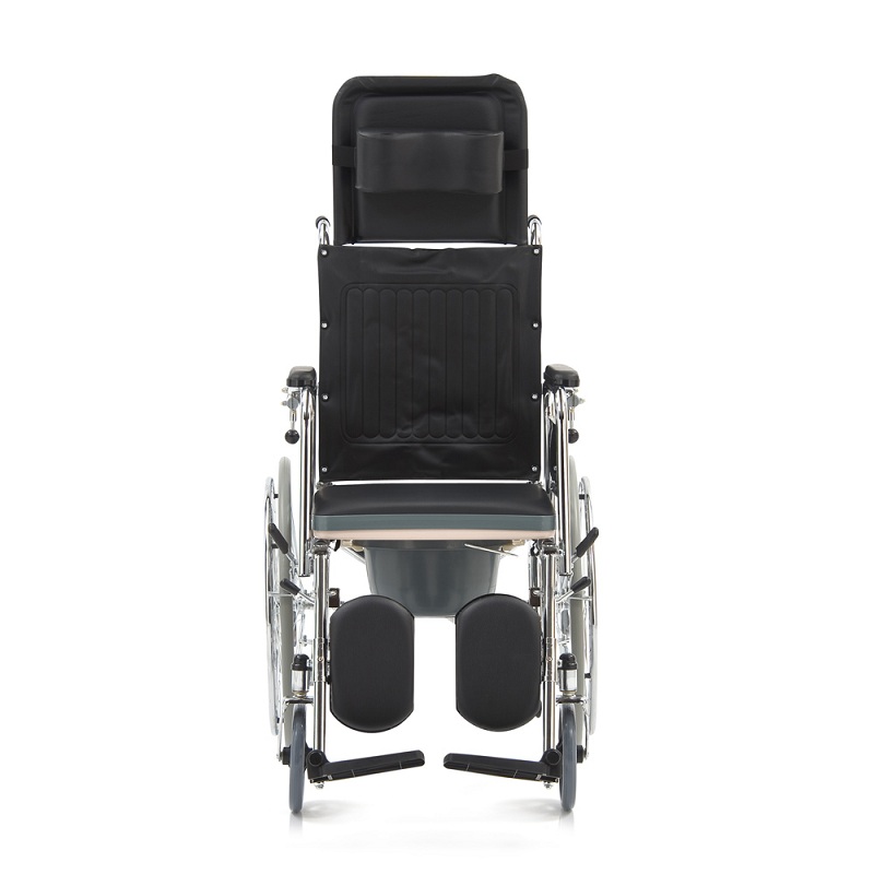Кресло-коляска (инвалидное)  с санитарным оснащением "Армед"  FS619 GC фото 20