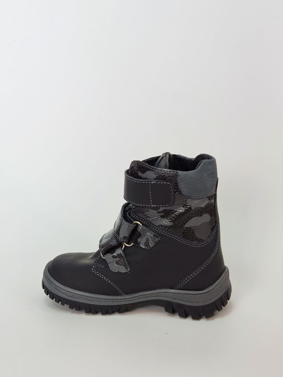 Ботинки осенние цв. серый 2232-НА-104 фото 3