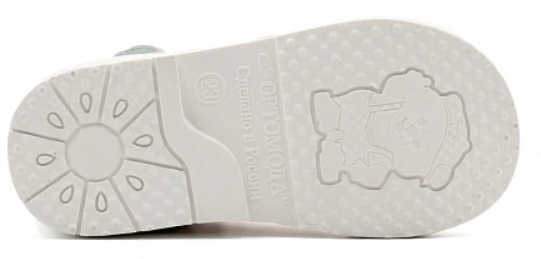 Сандалии ортопедические детские с открытым носом Ортомода 2129-Х-030 светло-розовые, каблук Томаса фото 4