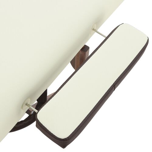 Массажный стол складной MED-MOS JF-AY01 3-х секционный, деревянная рама (двухцветный, размер 185*70) фото 23