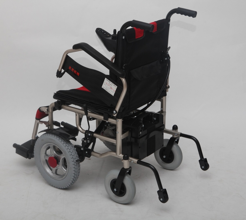Инвалидная коляска складная с электроприводом LK 1008 фото 8