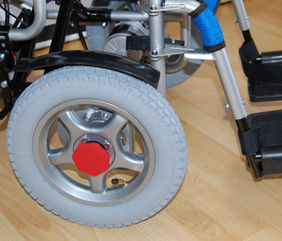 Инвалидная коляска складная с электроприводом LK 1008 фото 7