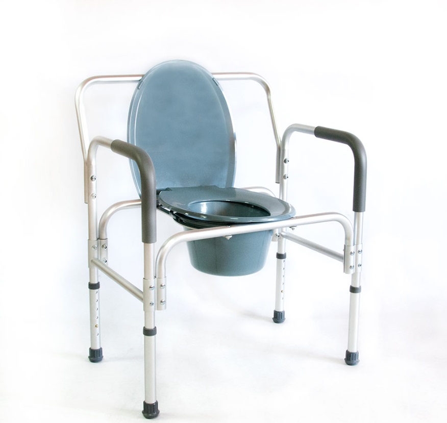 Кресло-туалет широкое (ширина сиденья 60 см) НМР-7007L фото 1