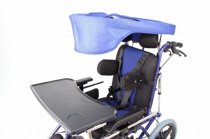 Комплектующие к инвалидной коляске Olivia 20 15" (38 см) (столик, козырек) фото 1